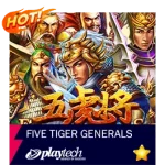 SLOTS slot-game-Five-Tiger-Generals